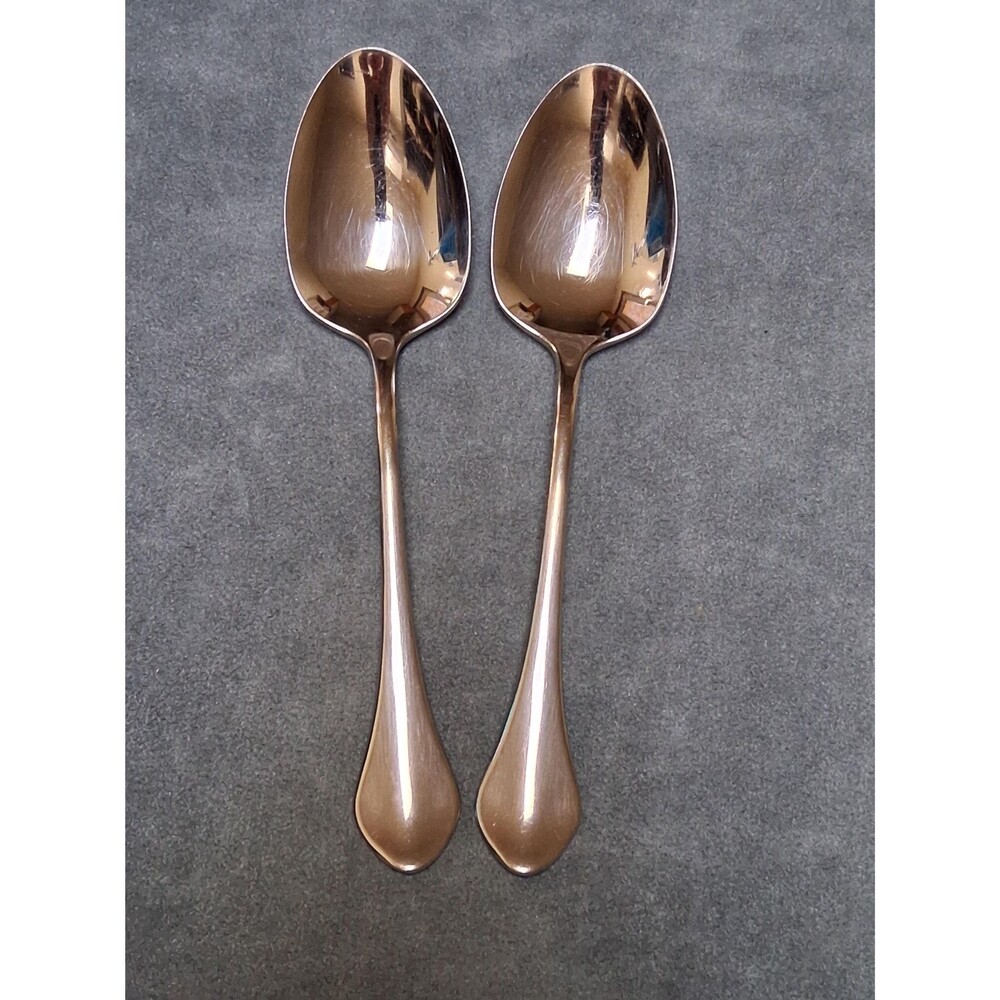 Vintage Oneida Capello Stainless Flatware Lot 2 Place Soup Spoons Replacement